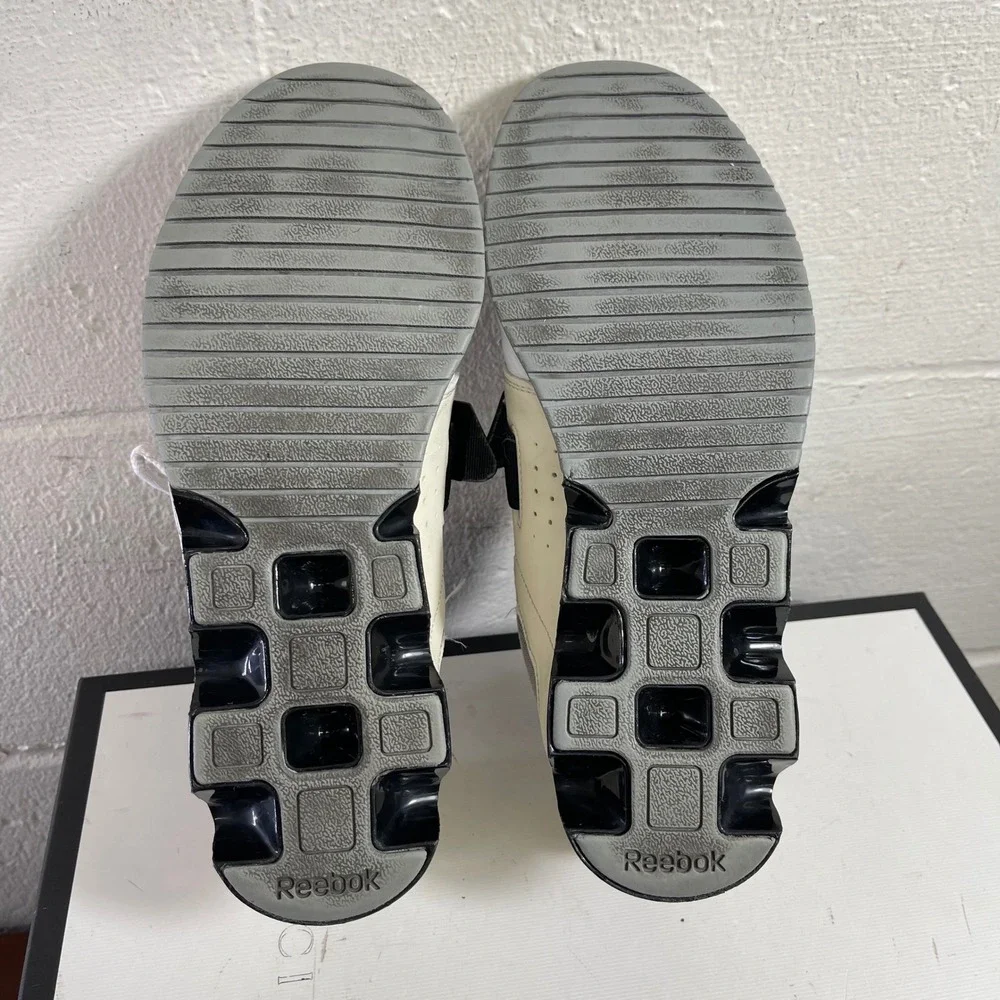 Reebok CrossFit U-Form J85209 White‎ Black Weightlifting Shoes Women's 7 US